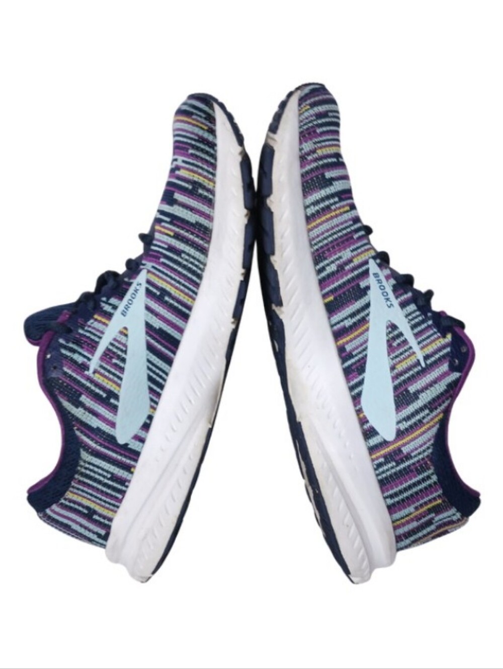 Brooks Sneakers Women's 9 Woven Multicolored Fabric Athletic Training Shoes - Picture 6 of 10